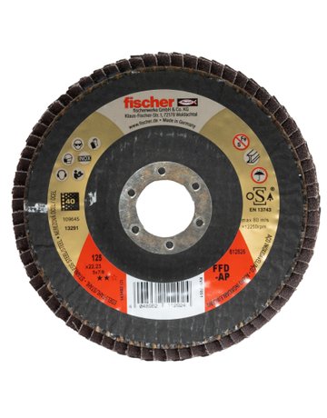 Fächerschleifscheibe AP K40 Inox - fischer - 1