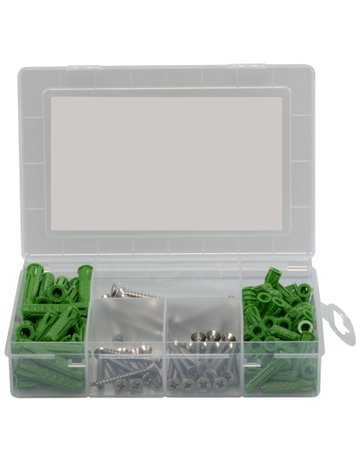 Meister-Box GREEN Spreizdübel SX + A2 Schraube - fischer - 2