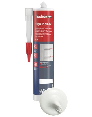 Montageklebstoff MK 310 1K Acrylatdispersion,cremeweiß,310ml - fischer - 2