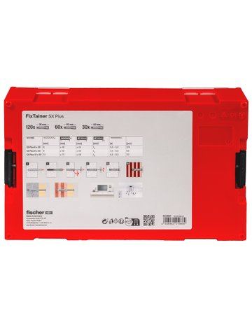 FIXtainer - SX-Dübel-Box SX 6,SX 8,SX10 - fischer - 5