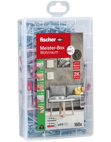 Universaldübel Meisterbox DUOPOWER + Schraube - fischer - 3