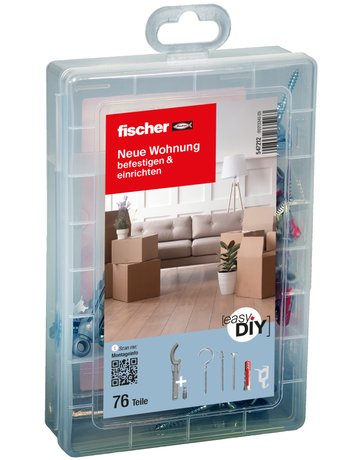 Dübel-Sets Praktische Helfer Umziehen & Einziehen - fischer - 1