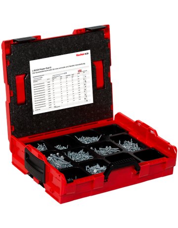 Power Fast II L-Boxx 102 (1.801) H/B/T 8/35/35 T-Nut 10mm mit Schr.6x16 - fischer - 2