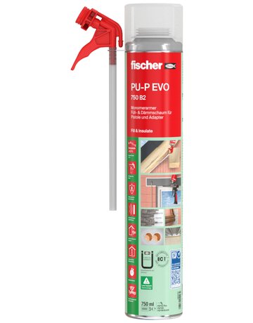 Monomerarmer PU-Schaum PU-P EVO 750 B2 - fischer - 1