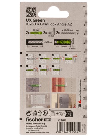 UX Green 10x60 R EasyHook Angle A2 K (2) - fischer - 4