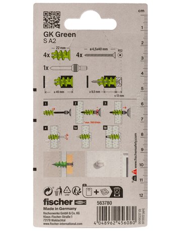 Gipskartondübel GK Green S A2 K (4) - fischer - 3