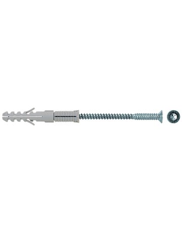 Justierdübel S 10 J 75 S Dübel:Nylon,mit Schraube,Justierweg:30 - fischer - 1