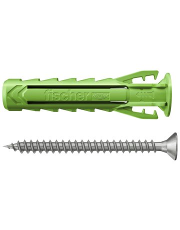 Meister-Box GREEN Spreizdübel SX + A2 Schraube - fischer - 3
