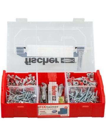 FIXtainer Bohren & Dübeln (306 Teile) - fischer - 2