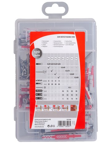 Dübel-Sets Praktische Helfer Feucht & Außen - fischer - 4