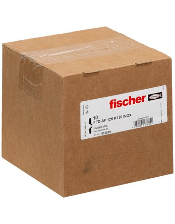 Fächerschleifscheibe AP K120 Inox - fischer - 2
