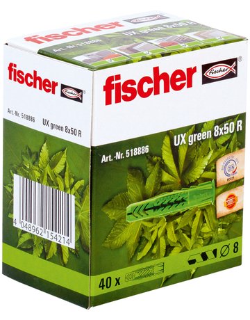 Universal-Dübel UX Green - fischer - 2