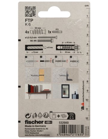 Turbo Porenbetondübel FTP K - fischer - 3