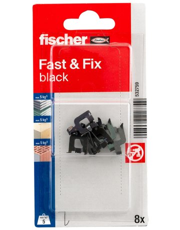 Fast&Fix schwarz K (8) - fischer - 2