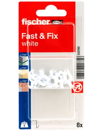 Fast&Fix weiß K (8) - fischer - 2
