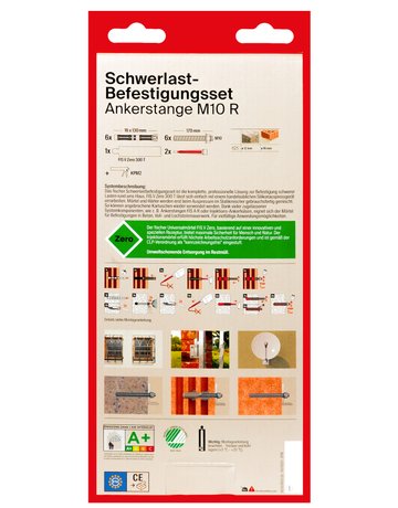 FIS V Zero 300 T SBS Set M10 R - fischer - 5