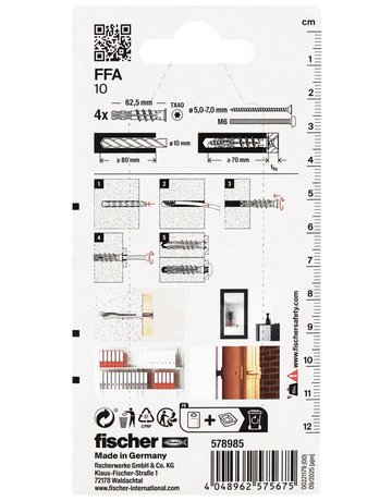 Porenbetondübel FFA (4) - fischer - 2