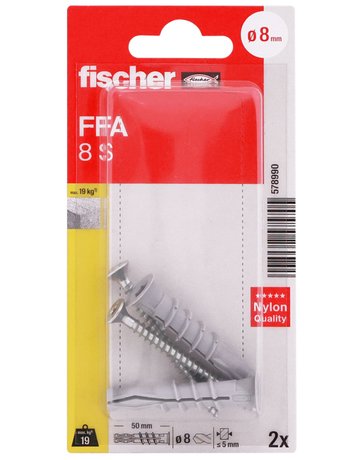 Porenbetondübel FFA 10 - fischer - 2