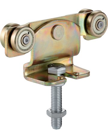 Rollapparat Pendelg. ohne Flansch mit Nylon-Außenring Nr. 491 für Profil 401 - HELM