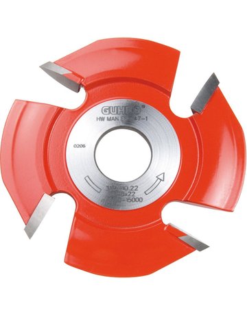 HW-Harzgallenfräser Z4 100x8,0x22 MAN Guhdo - 1